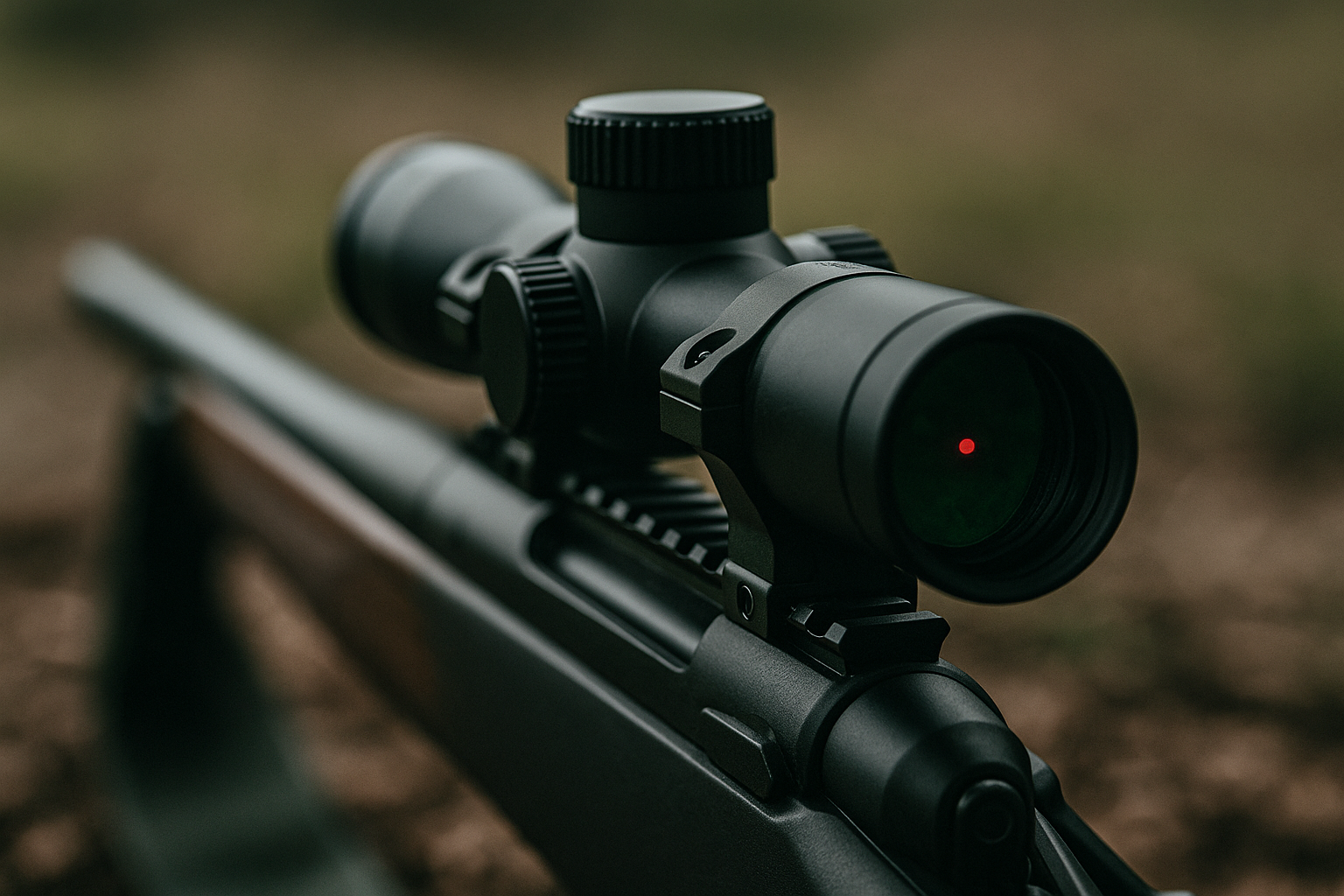 Modernes Jagdzielfernrohr