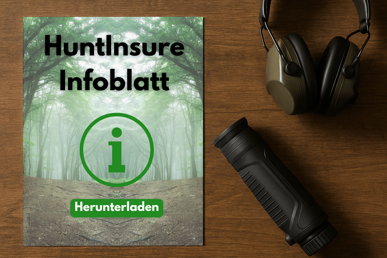 Informationsblatt zur Elektronik Jagdgeräteversicherung