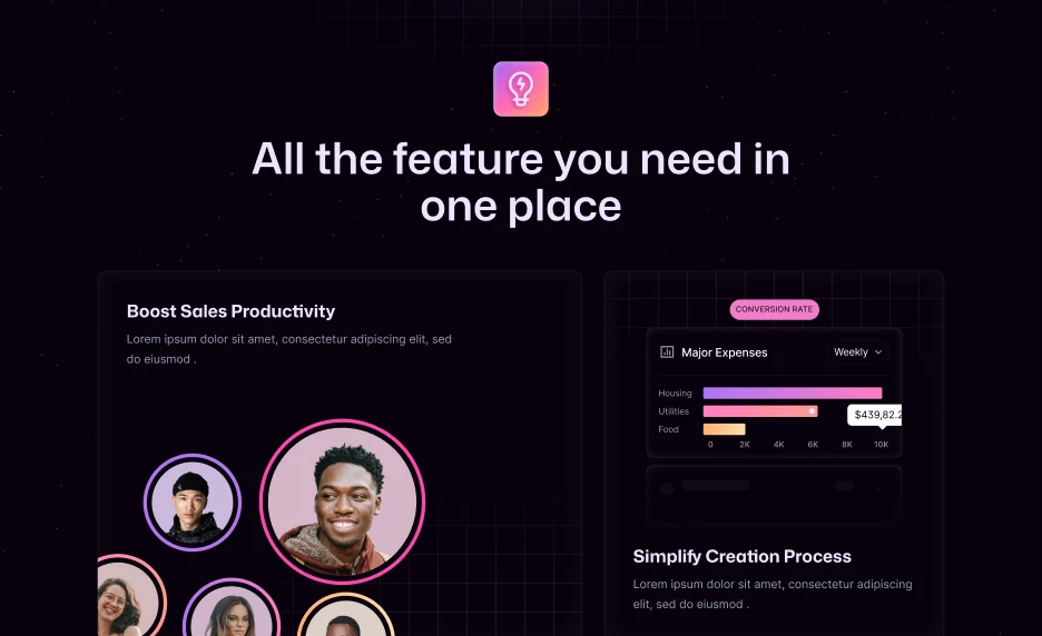 sales gallery imagery