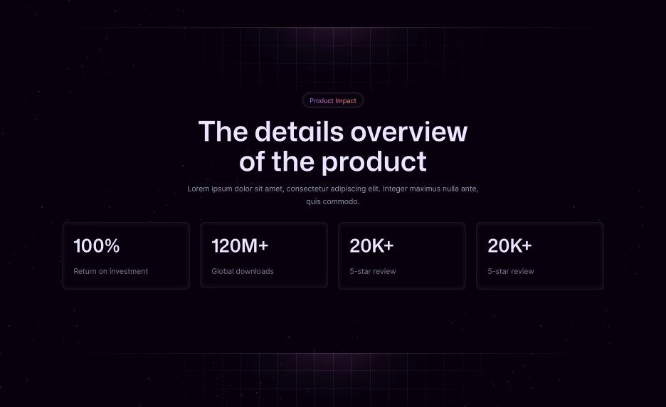 sales gallery imagery