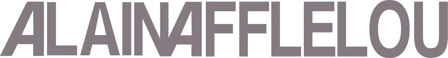 Logo de la marque Afflelou en lettres majuscules grises.