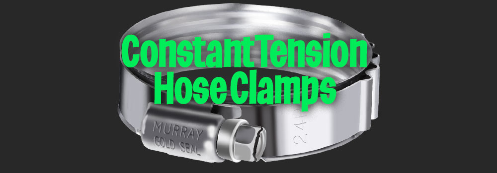 How Constant Tension Hose Clamps Counteract Cold Flow