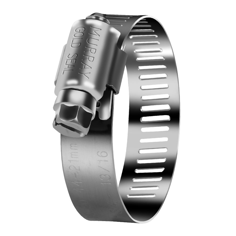 General Purpose Slotted Worm Drive Type F Clamps