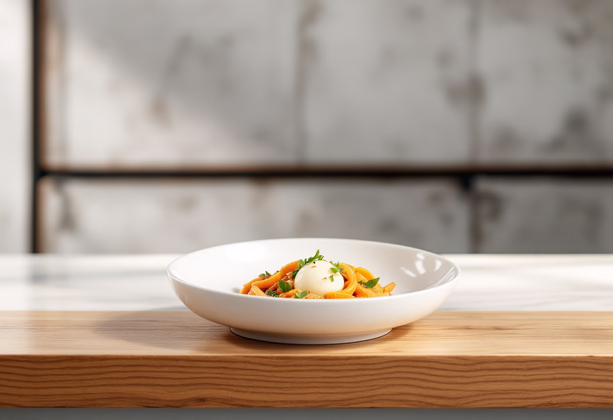 image of signature dish (modern restaurant)