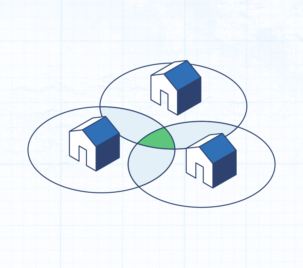 A magnet attracting homeowners demonstrating intelligence