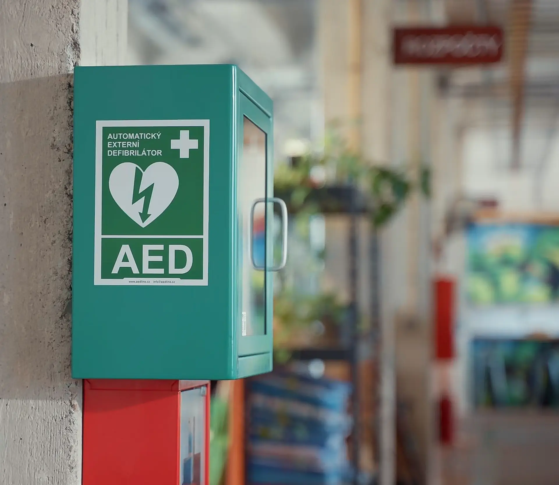 Umístění AED – AED Line CZ