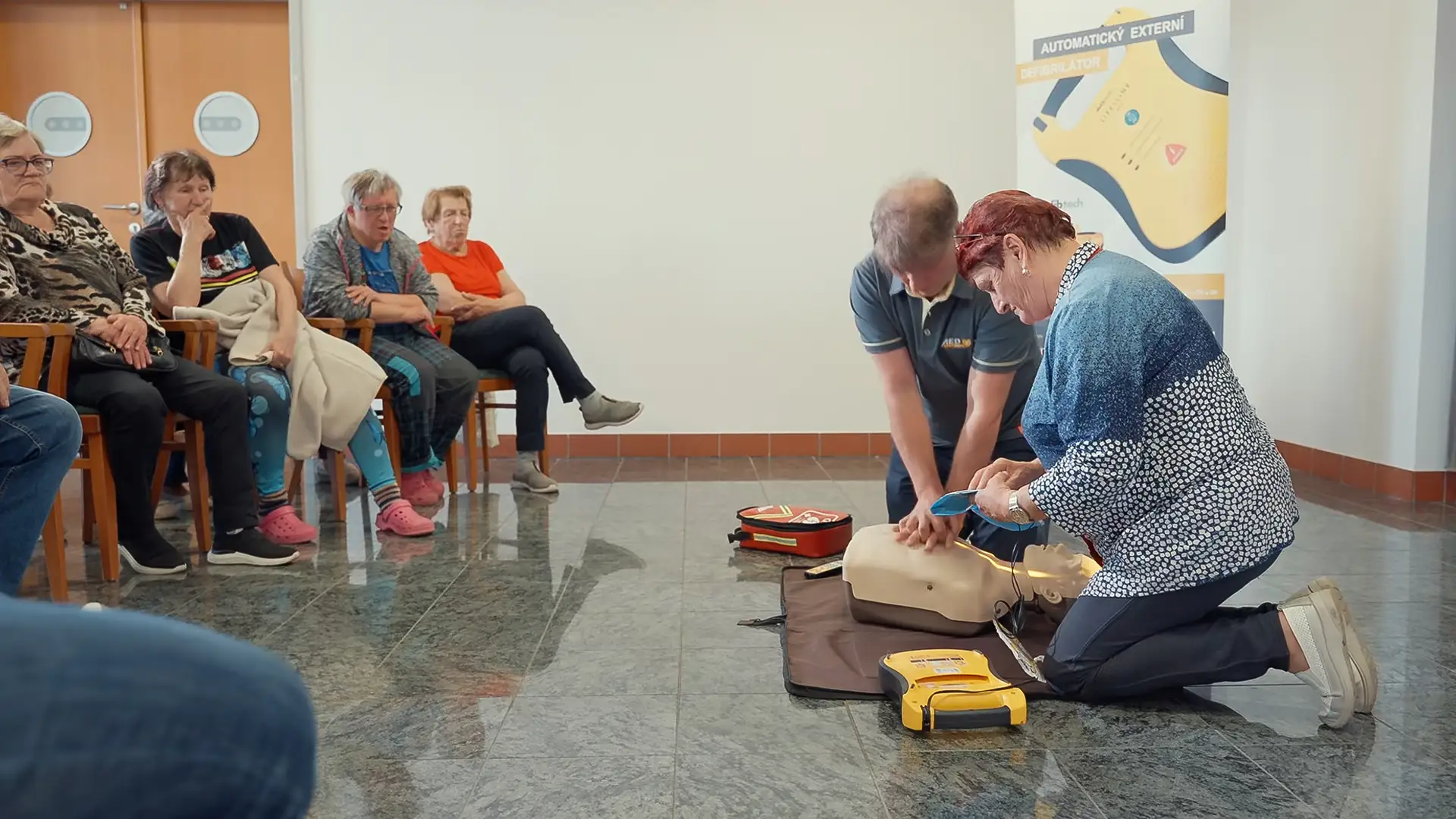 Školení první pomoci – AED Line CZ