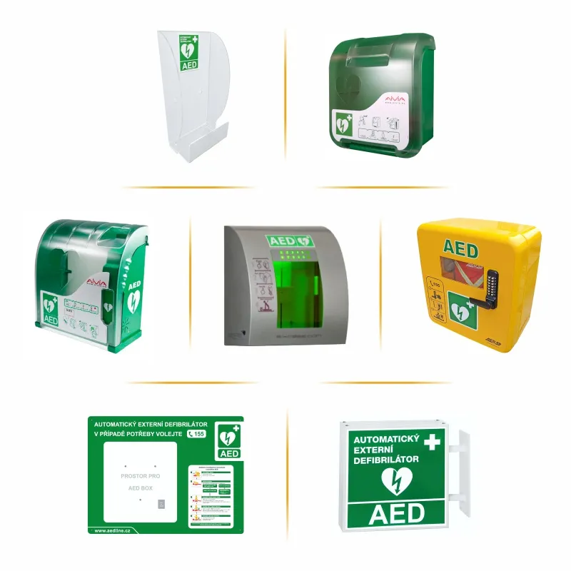 Umístění AED defibrilátorů – AED Line CZ