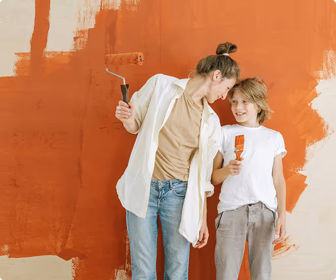 Painting kids room