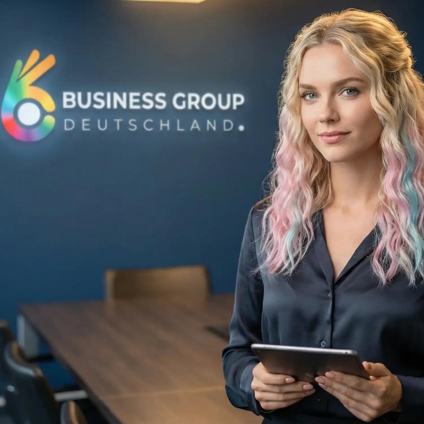 „Modernes Glasgebäude als Symbol für Fortschritt und Vernetzung im 360° Business Ecosystem.“