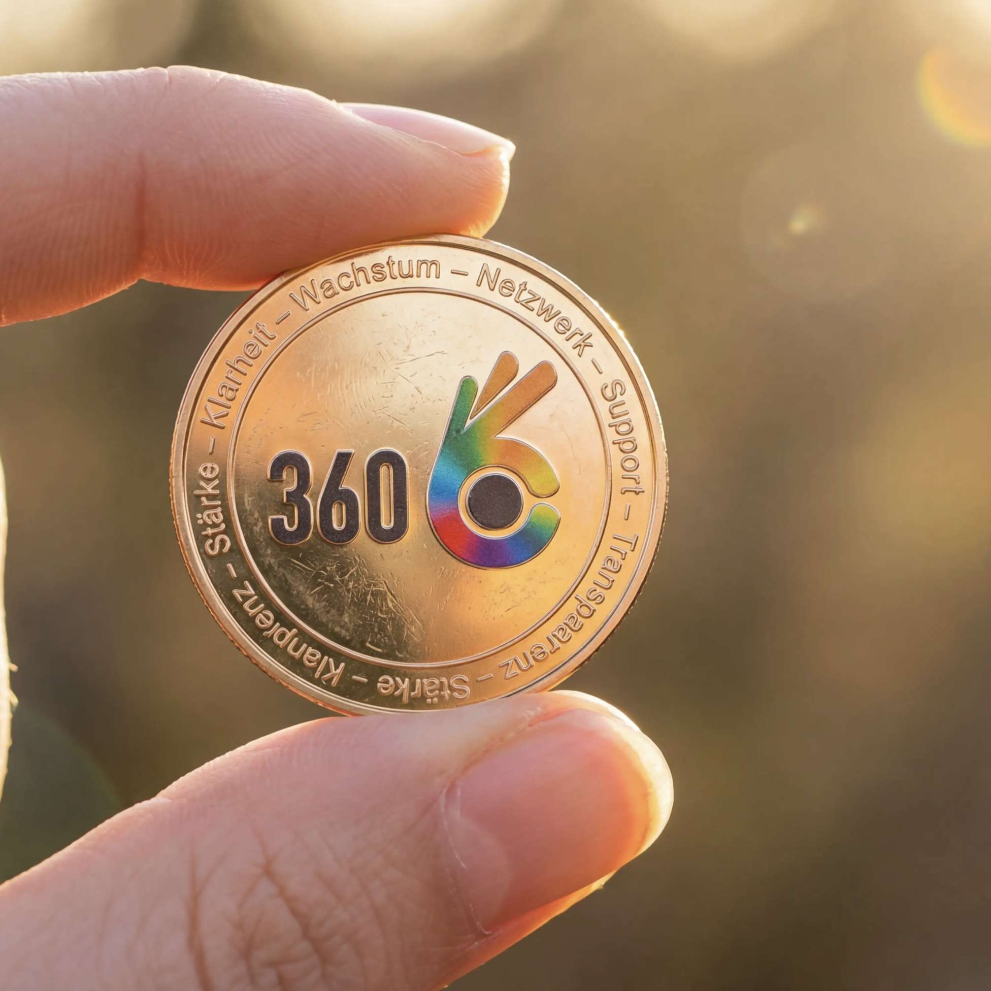 „Modernes Glasgebäude als Symbol für Fortschritt und Vernetzung im 360° Business Ecosystem.“