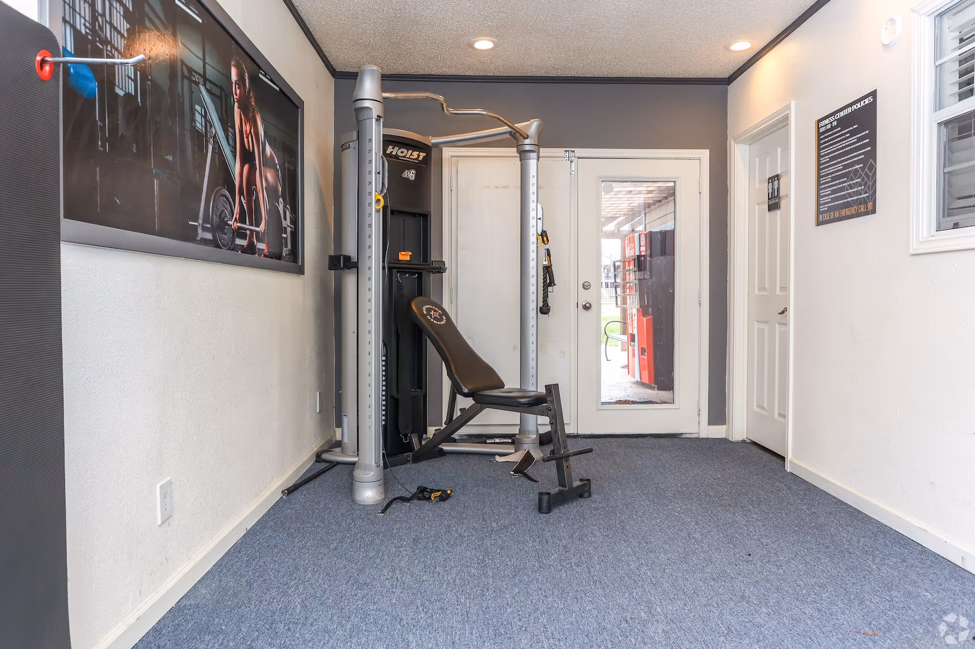fitness center weights