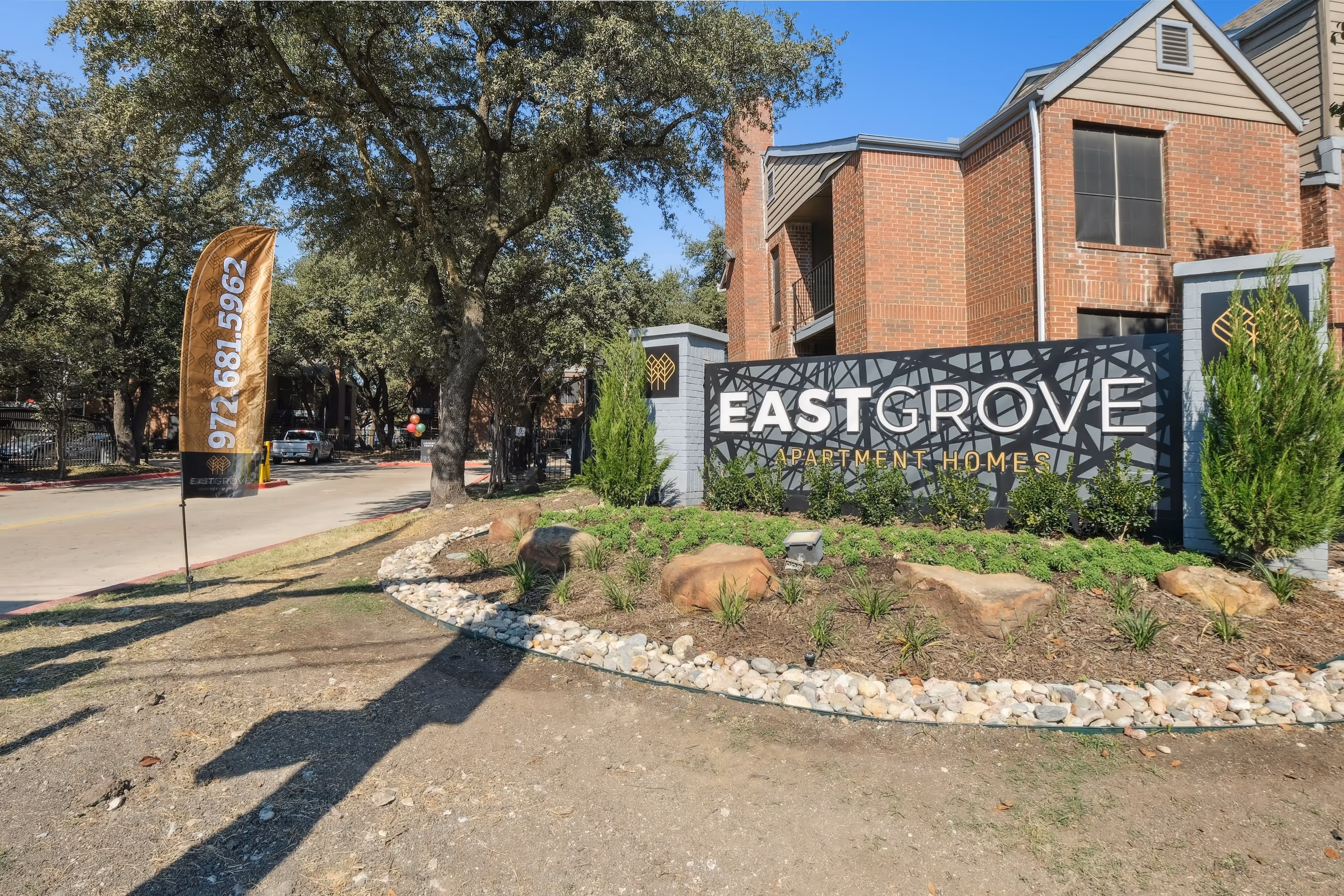 leasing center exterior