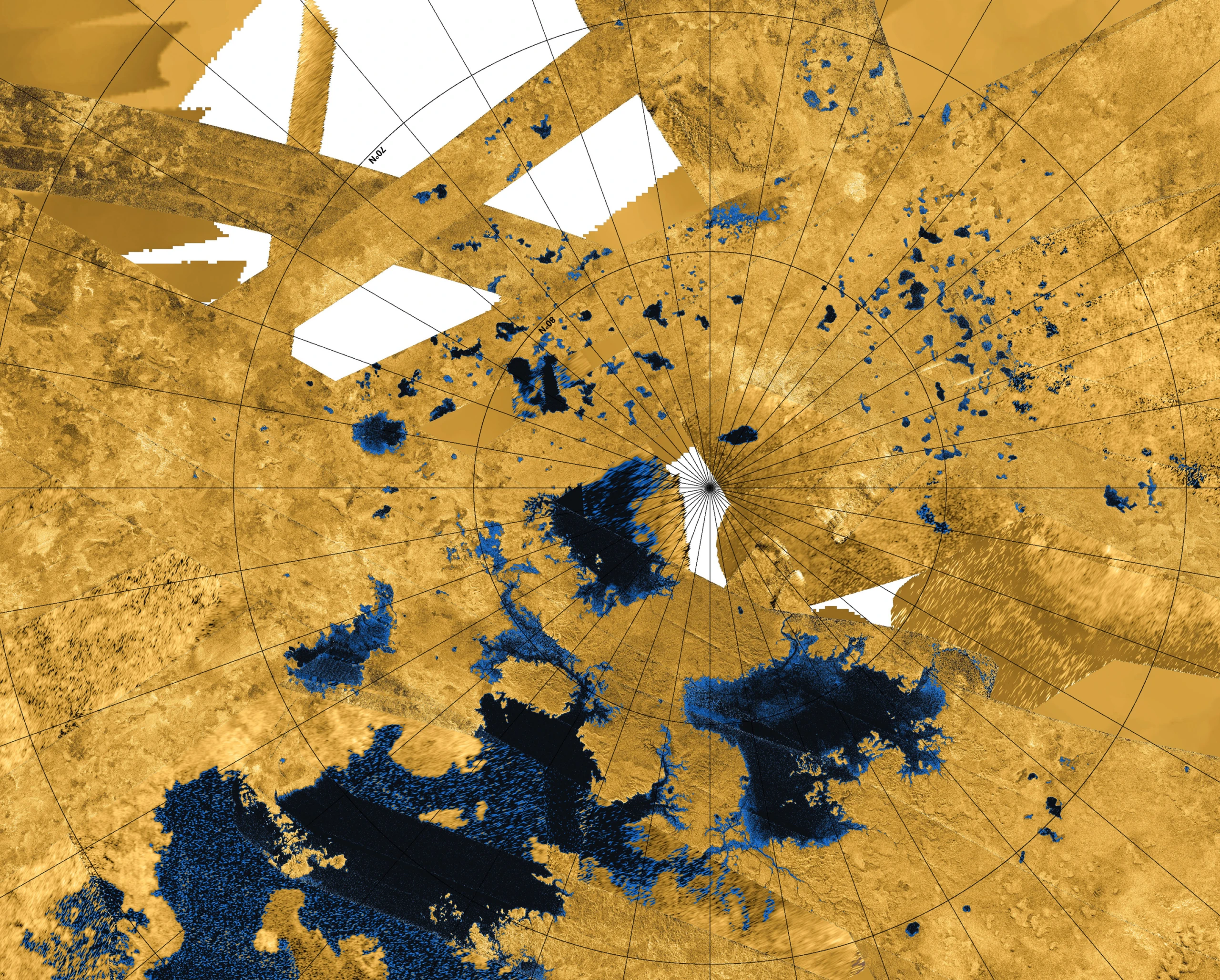Titan’s North — Unannotated