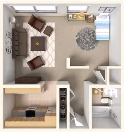 Studio layout