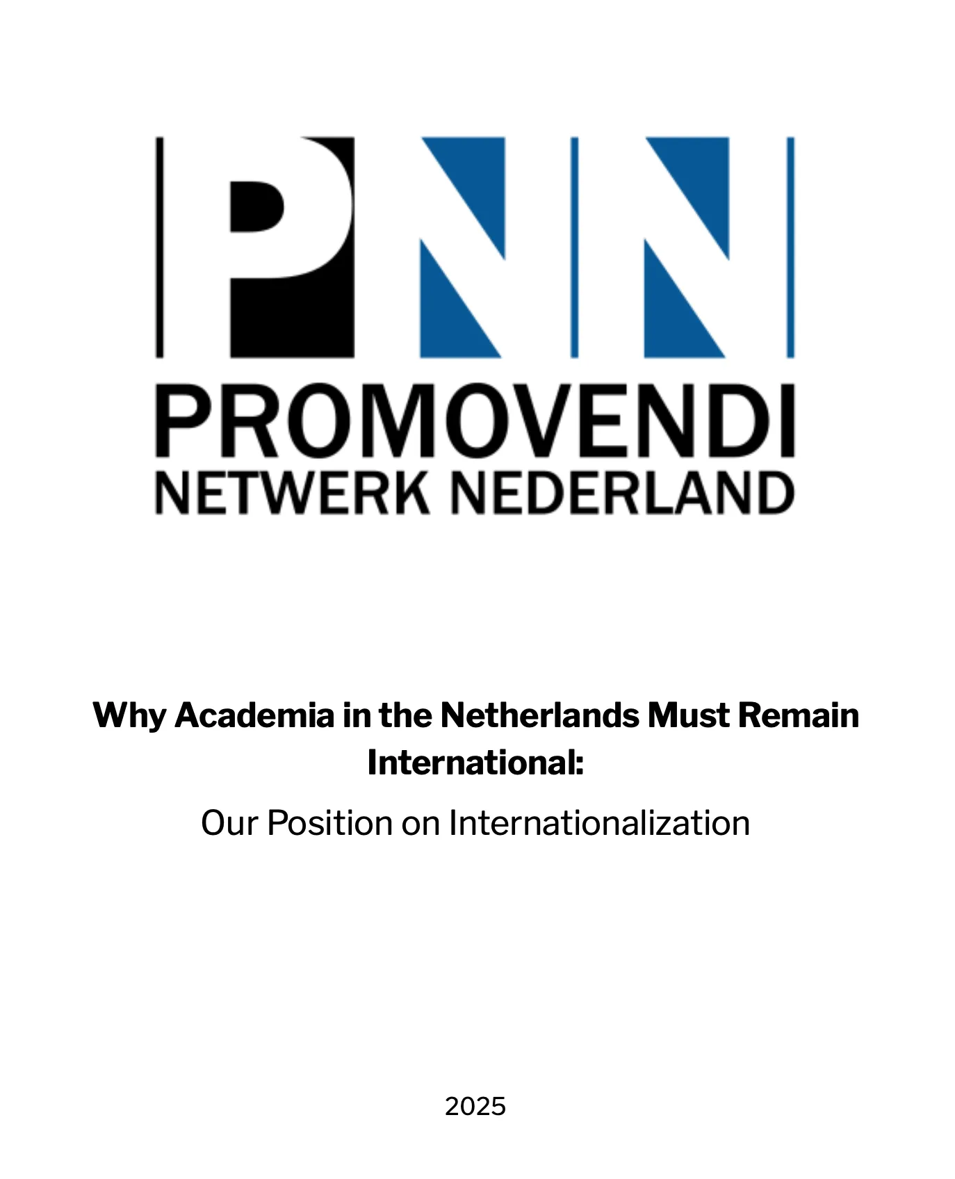 Internationalization Position Paper 2025