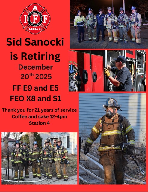 Sid Sanocki is Retiring