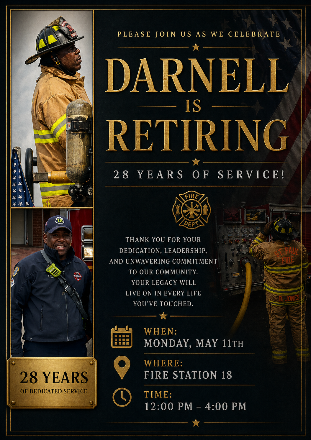 FEO Darnell Jones is Retiring