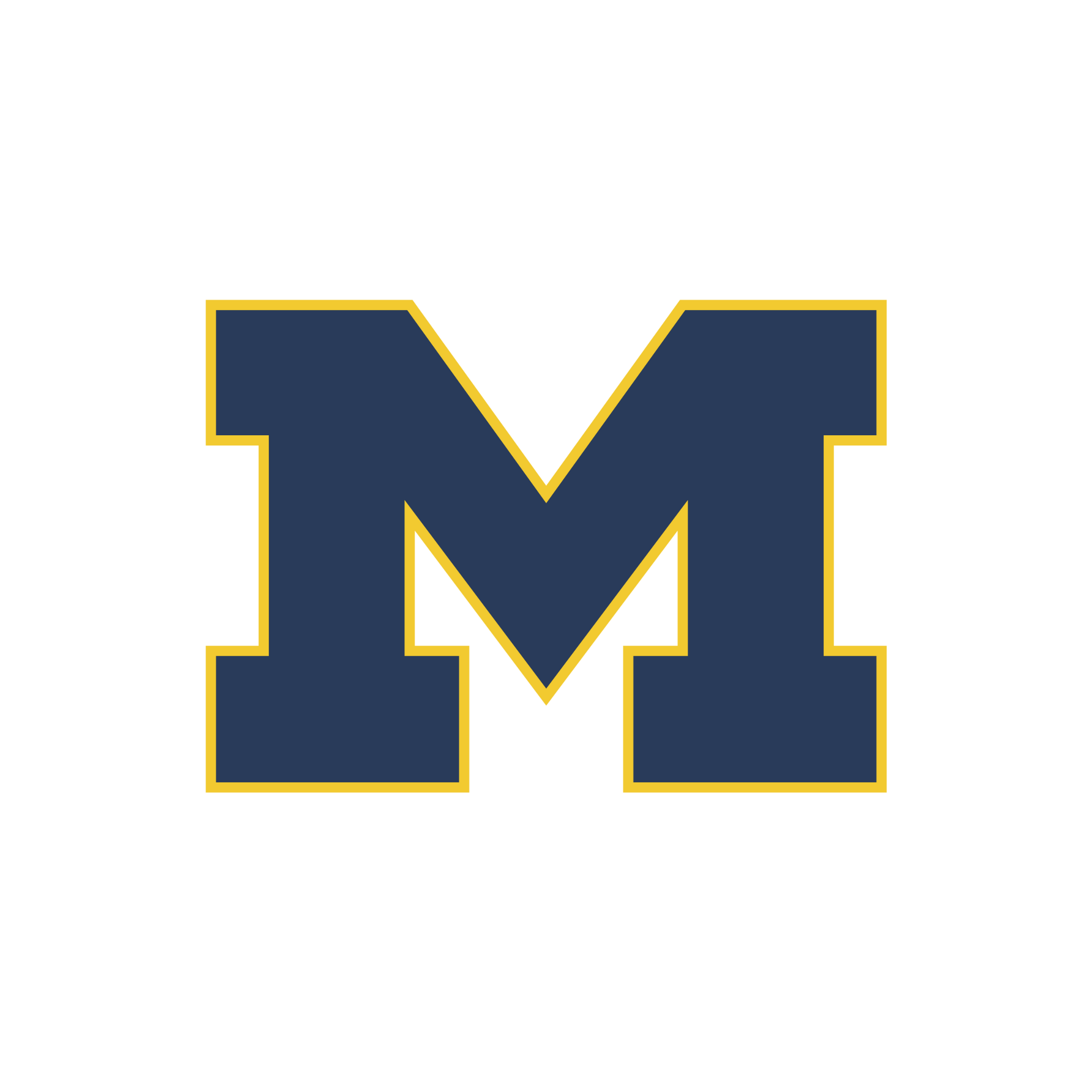 Block M Logo, which is for the University of Michigan located in Ann Arbor, MI.