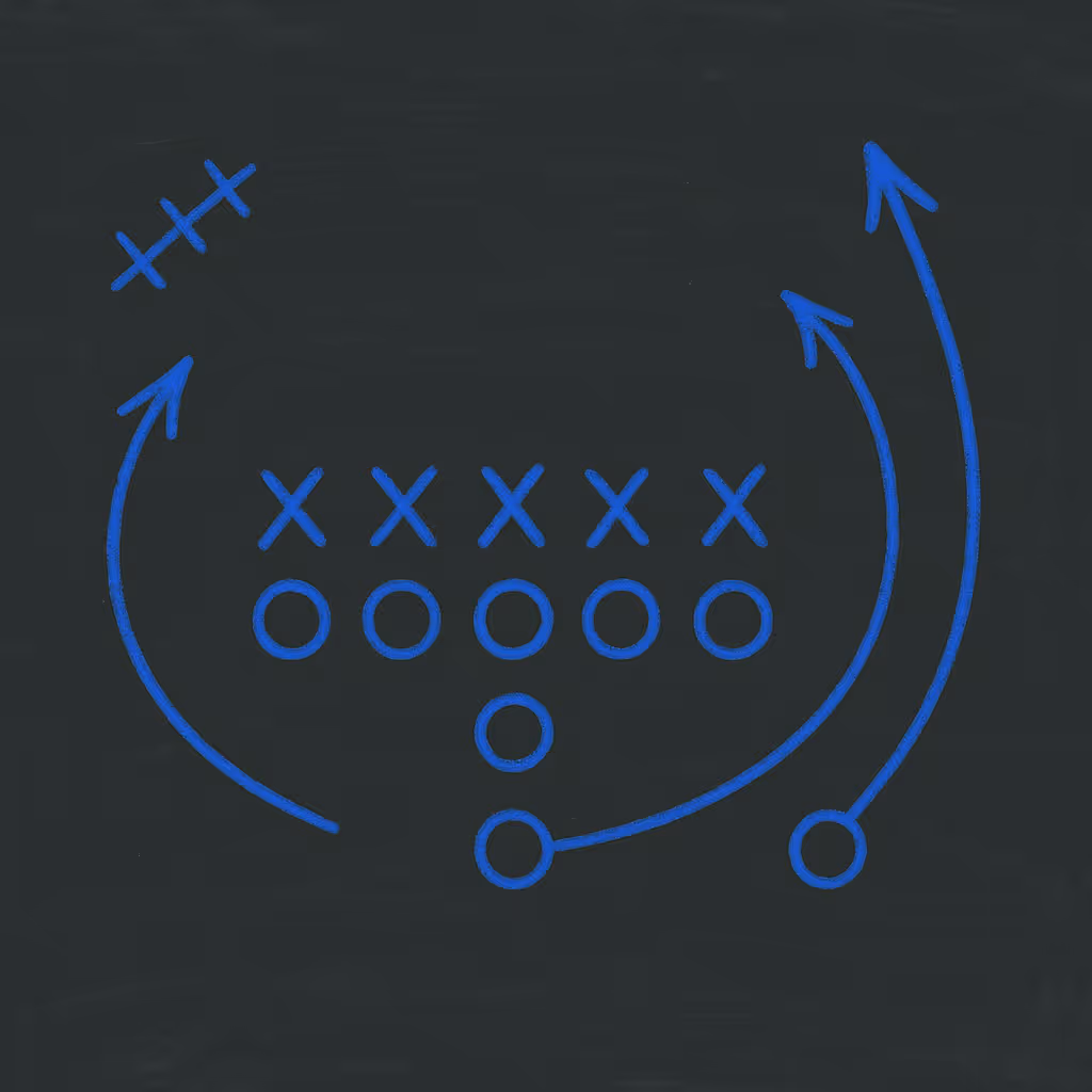 Abstract photo implicating a strategized plan