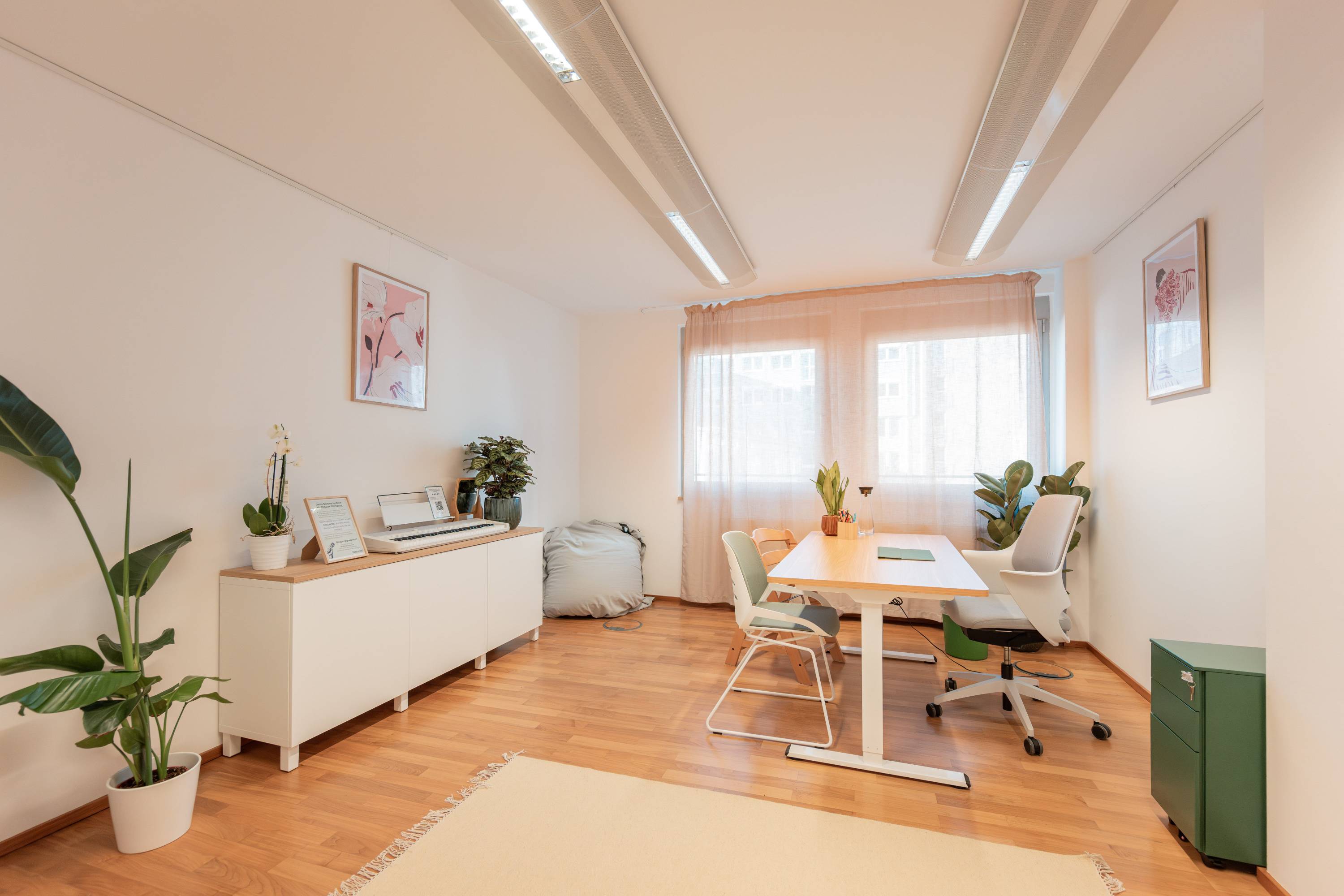 Therapieraum 1 der Eloquendo Logopädiepraxis in München Ludwigsvorstadt