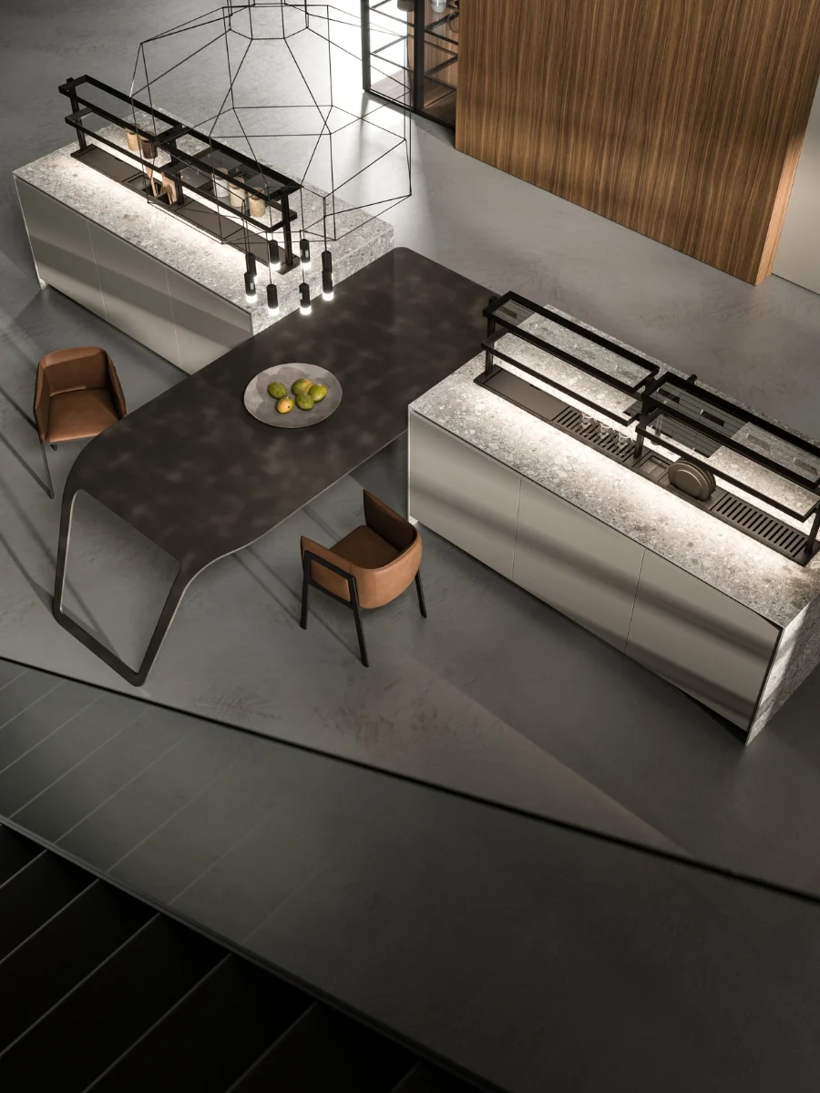 Cuisine-moderne-îlot-central-fonctionnel-monteux