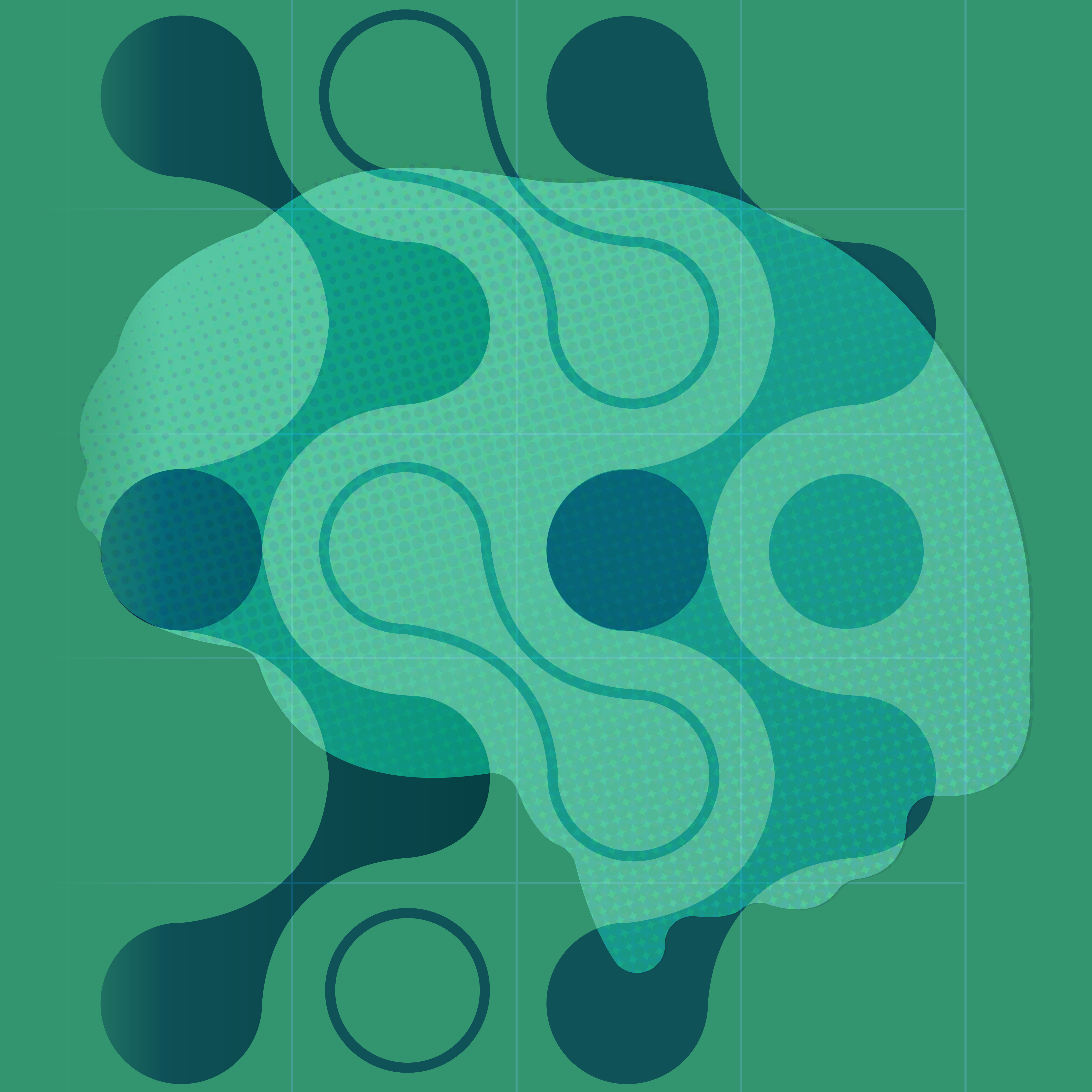 Abstract brain design