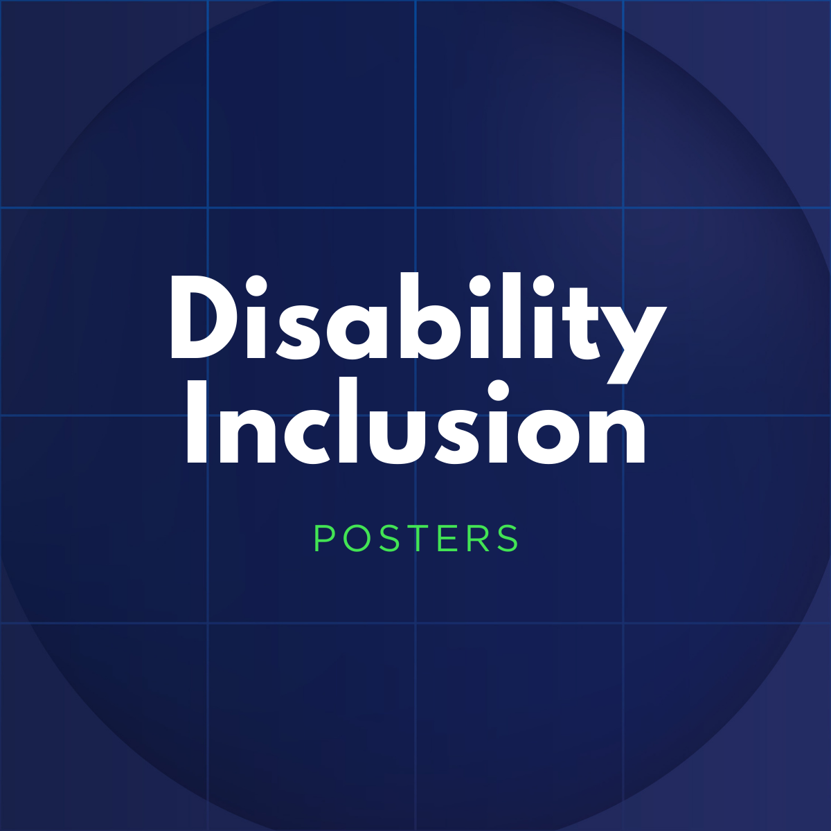 Disability Inclusion Posters