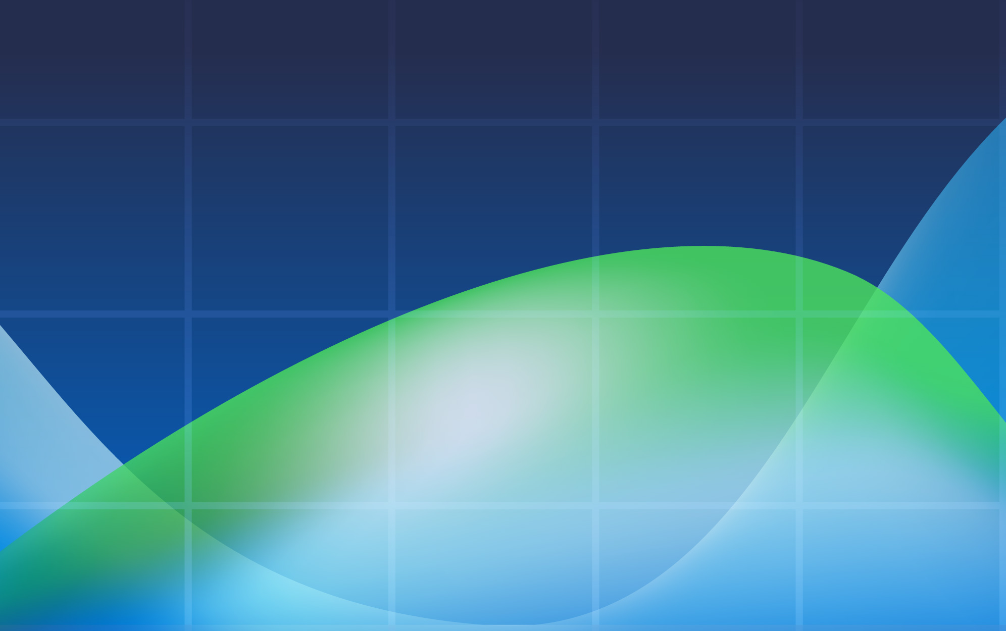 Mangifying glass icon with charts inside.