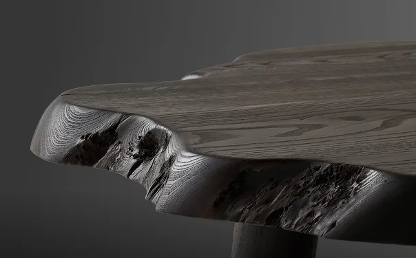 A table with not regular edges