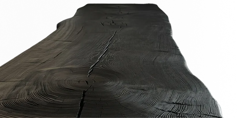 stół z czarnego dębu