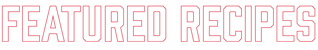Featured recipes headline