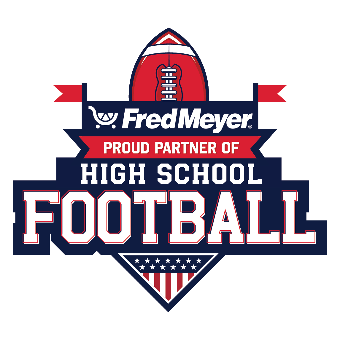 Fred Meyer High School Football Logo