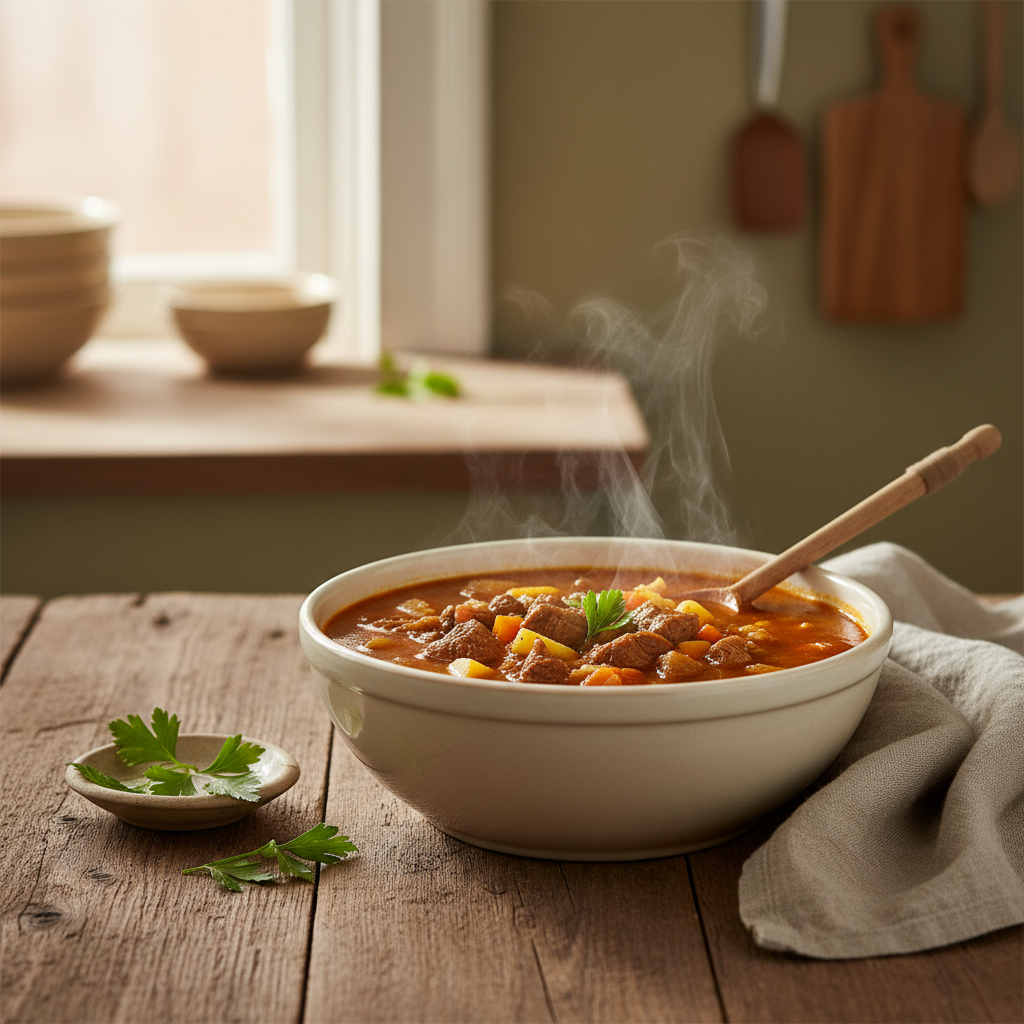 Wo gibt es die beste Gulaschsuppe? Unvergleichlich lecker