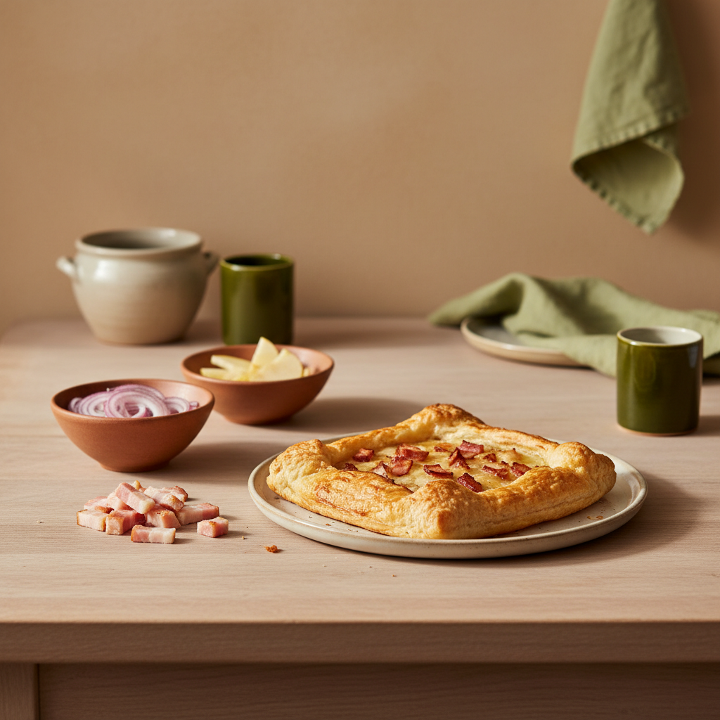 Kann man Blätterteig für Flammkuchen verwenden? – Überraschend genial