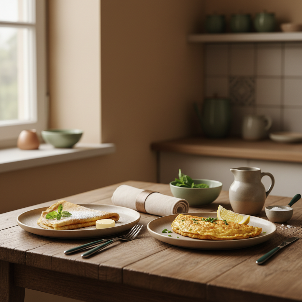 Was ist der Unterschied zwischen Crêpe und Omelette? Ultimativ geschmackvoll