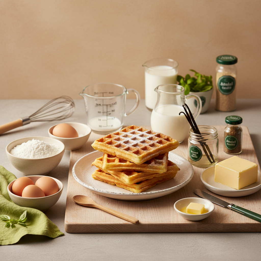 Welche Zutaten für Waffeln? Unwiderstehlich lecker