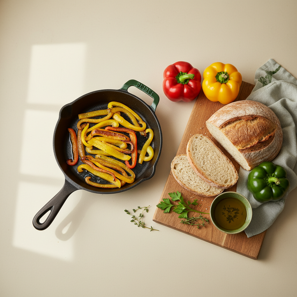 Kann man Paprika in der Pfanne braten? Absolut genial!