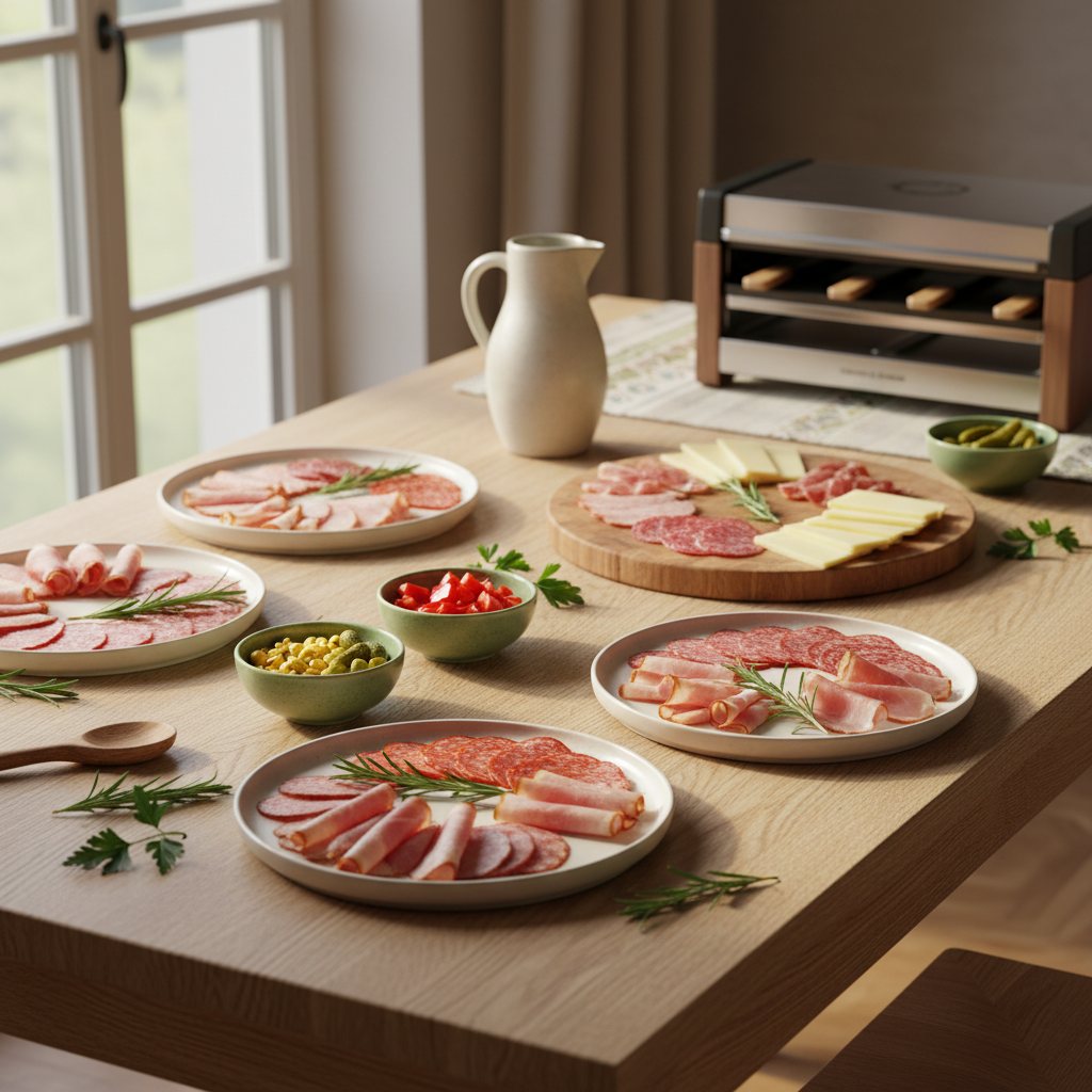 Welches Fleisch passt zu Raclette? Unwiderstehlich praktisch