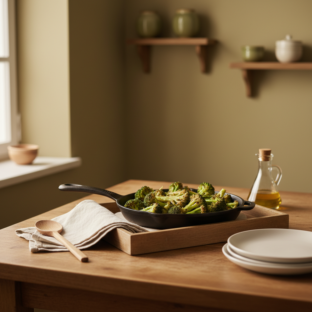 Wie lange braucht Brokkoli in der Pfanne? Schnell, knackig & genial
