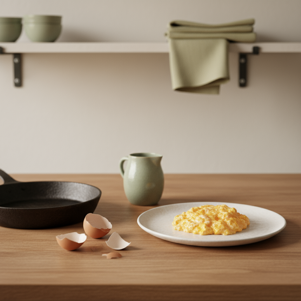 Warum macht man Milch ins Rührei? – überraschend effektiv