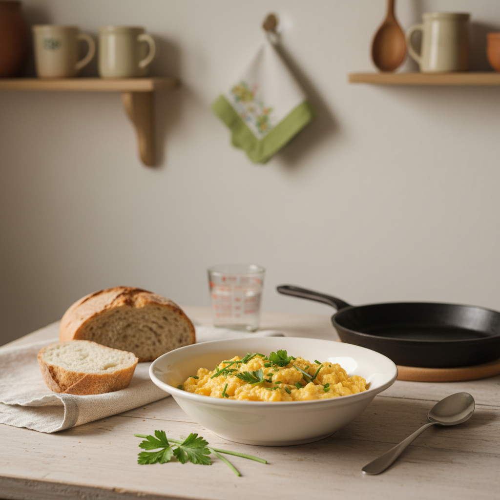 Warum Wasser ins Rührei? – Genialer Trick für fluffiges Ei