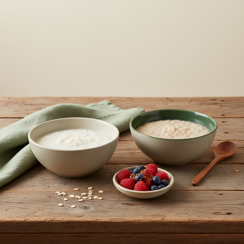 Was ist gesünder Haferflocken oder Milchreis? Überzeugend erklärt