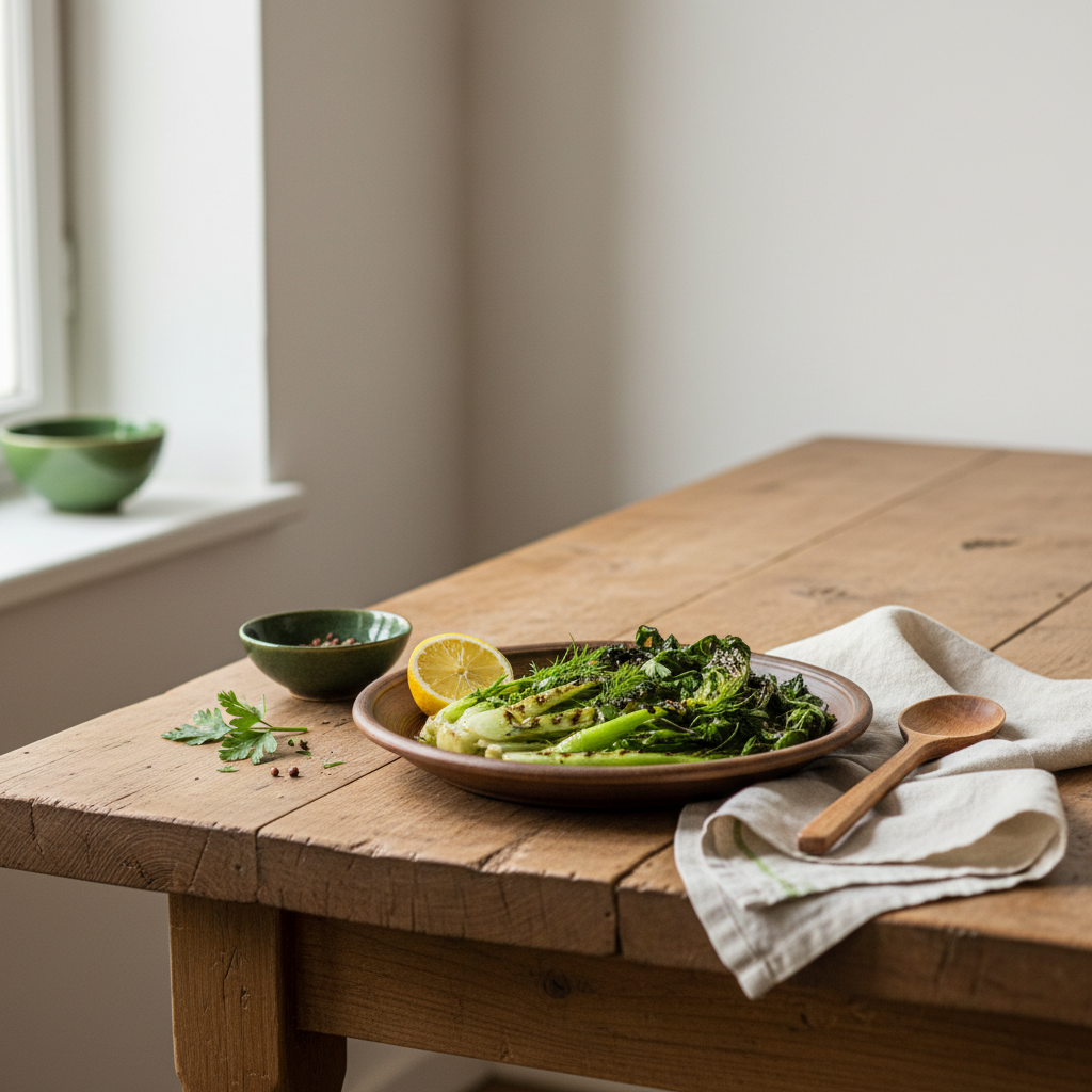 Wie grillt man Blattgemüse? Überragend einfach