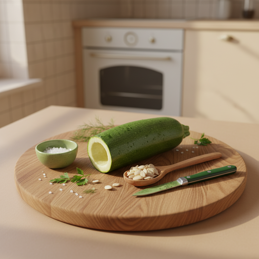 Soll man Zucchini entkernen? Unbedingt – das überraschende Profi-Geheimnis