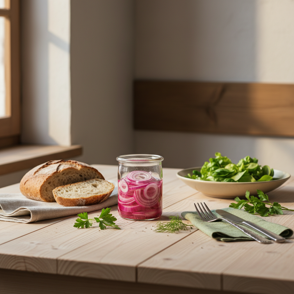 Wie gesund sind eingelegte rote Zwiebeln? Erstaunlich & kraftvoll