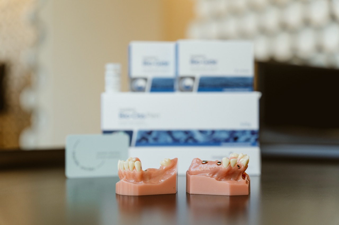 Dental implant treatment slide at Maida Smiles dental clinic, Maida Vale, London