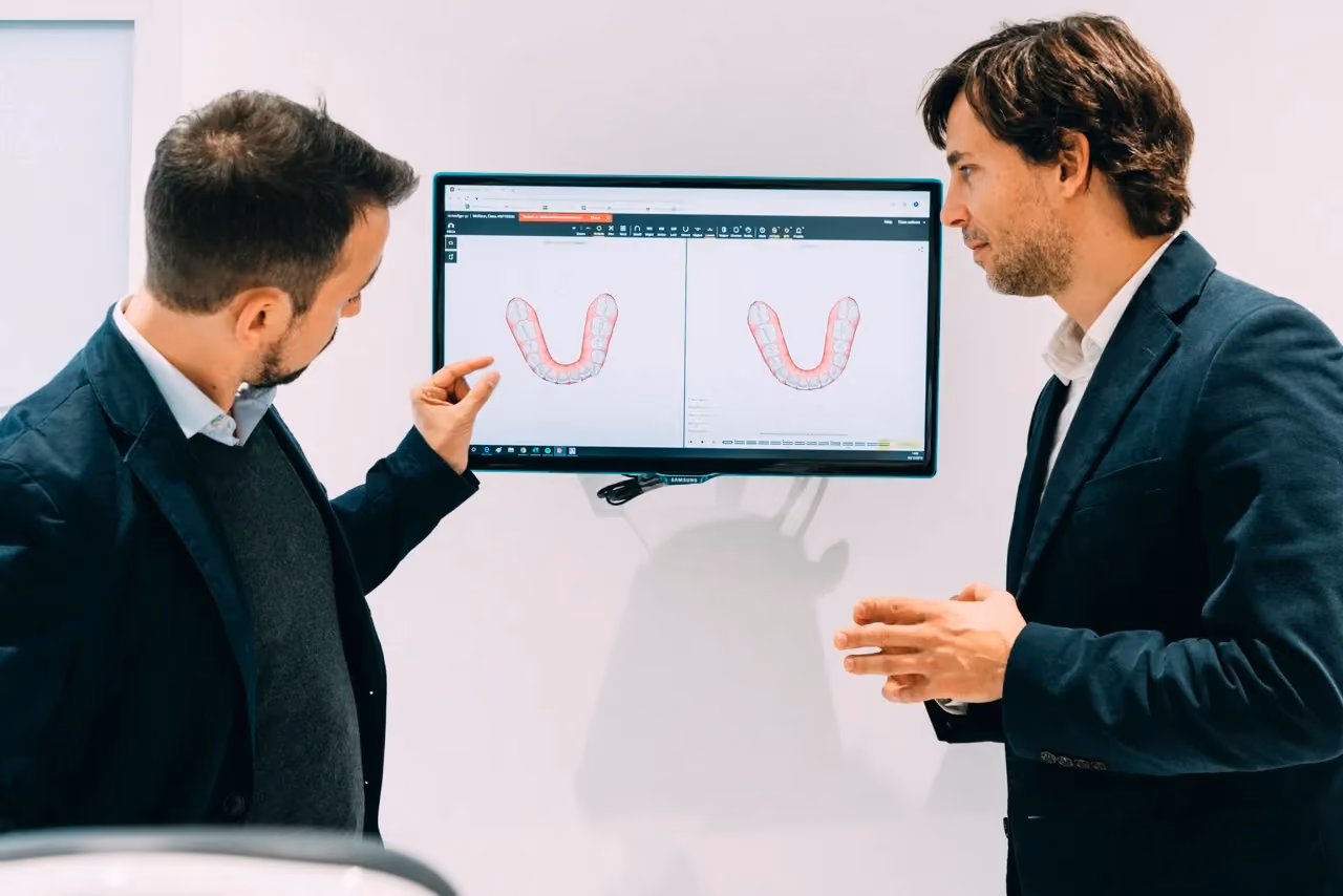 Dental implant treatment slide at Maida Smiles dental clinic, Maida Vale, London
