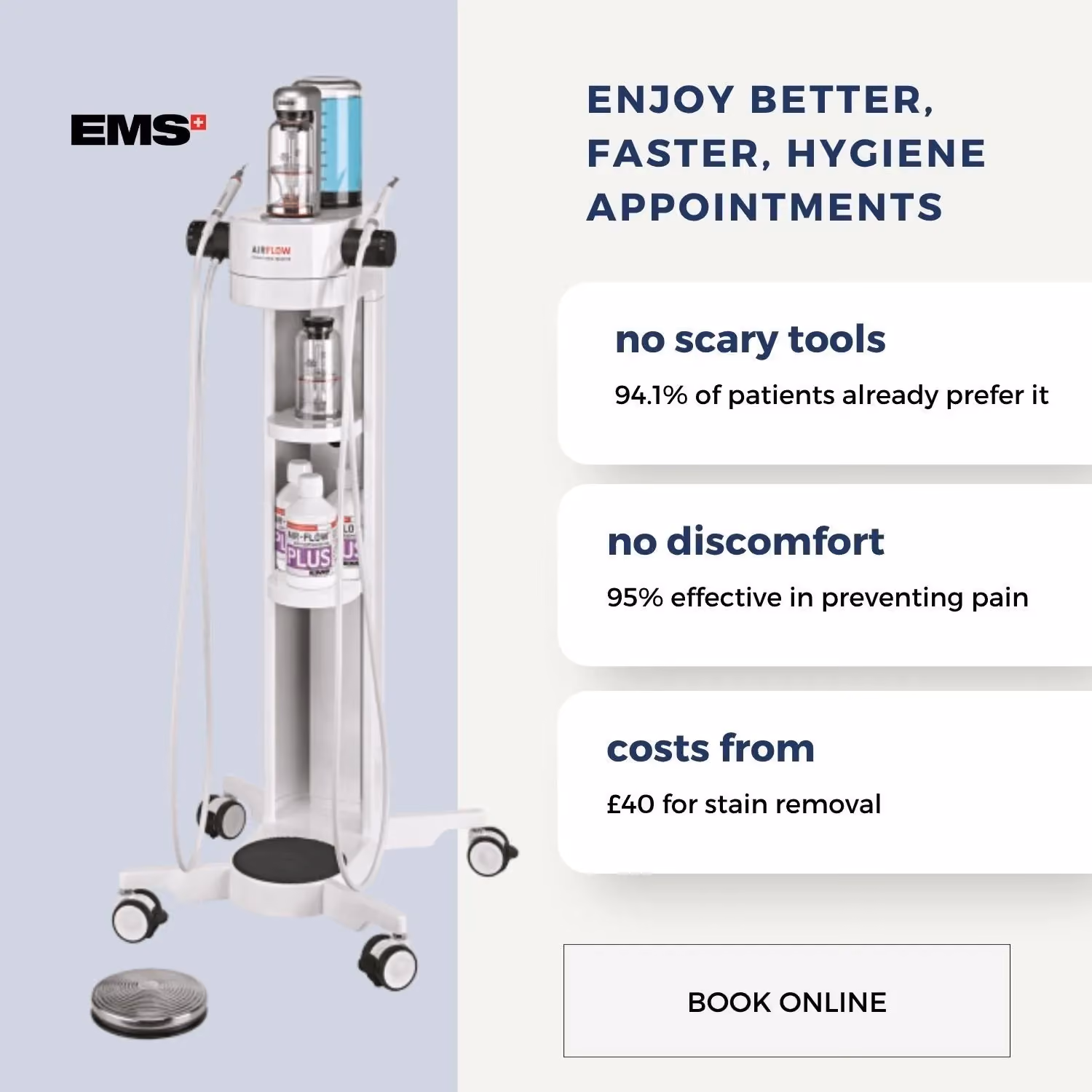 Dental implant treatment slide at Maida Smiles dental clinic, Maida Vale, London