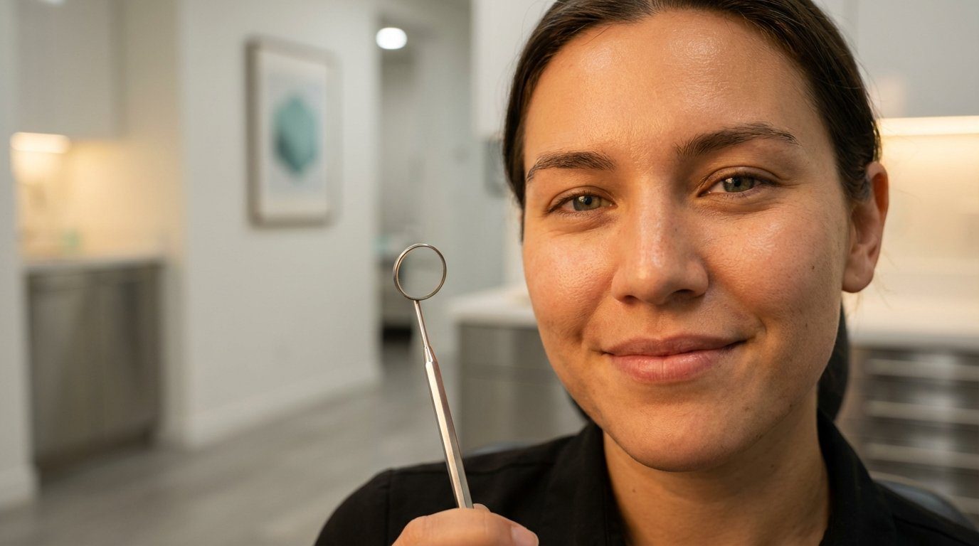 Dental implant treatment slide at Maida Smiles dental clinic, Maida Vale, London